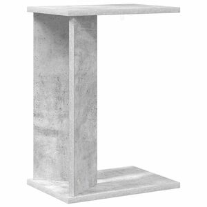 vidaXL Odkl&aacute;dac&iacute; stolek Betonově &scaron;ed&aacute; 35 x 25 x 50 cm Kompozitn&iacute; dřevo