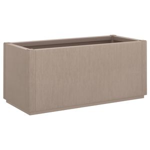 vidaXL Zahradn&iacute; truhl&iacute;k s nohami hněd&yacute; 80 x 36 x 35 cm PP