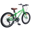 vidaXL Horsk&eacute; Kolo 20 palců 6-Speed pro 5-8 let Zelen&aacute;