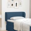 vidaXL U&scaron;i čela postele Modr&aacute; 40 x 23 x 6 cm textil