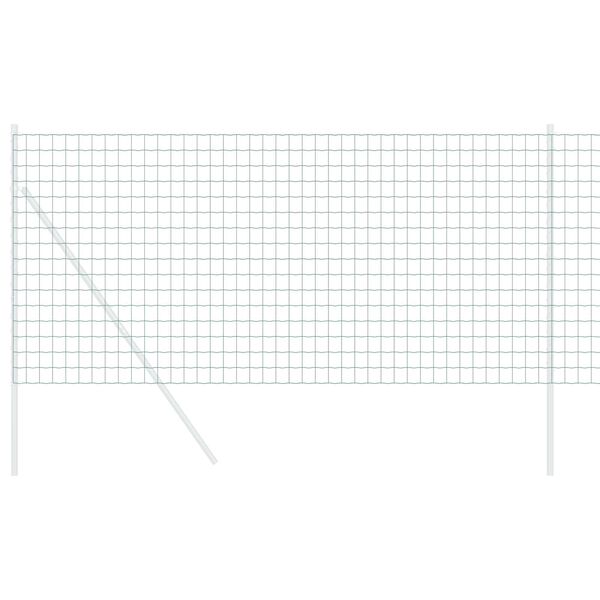 vidaXL Euro plot Zelená 0.6 x 50 m Železo potažené PVC