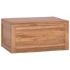 vidaXL N&aacute;stěnn&aacute; koupelnov&aacute; skř&iacute;ňka 60x45x30 cm masivn&iacute; teakov&eacute; dřevo