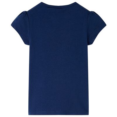 Dětské tričko námořnicky modré 92