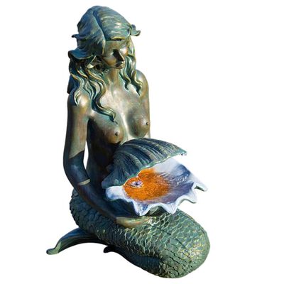 Ubbink Vodní dekorace mořská panna OSLO bronzová a měděná