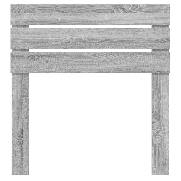 vidaXL Čelo postele s čelo &Scaron;ed&aacute; Sonoma 75 cm Kompozitn&iacute; dřevo