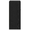 vidaXL Koupelnov&aacute; skř&iacute;ň Čern&yacute; dub 60 x 33 x 80 cm kompozitn&iacute; dřevo