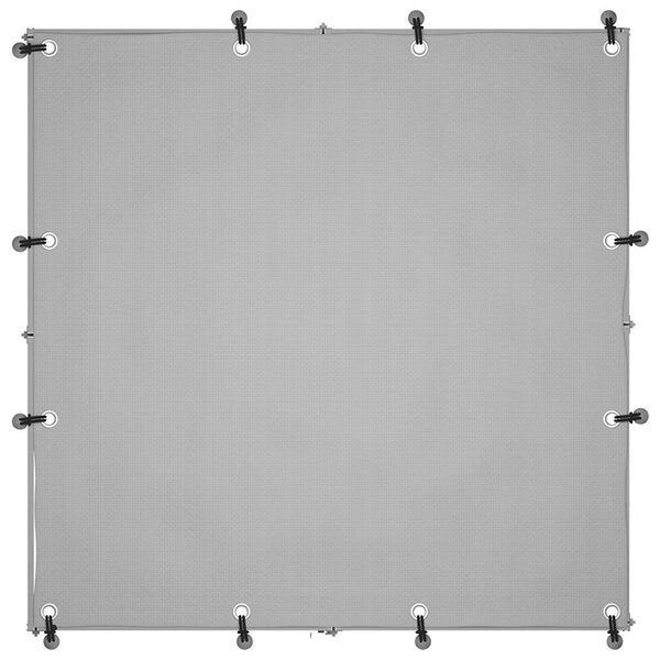 vidaXL Psí kotec černý 110 x 110 x 110 cm ocel