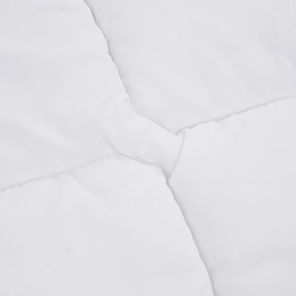 vidaXL Chránič matrace bílý 160 x 200 cm