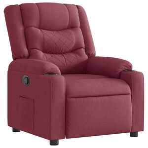 vidaXL Polohovac&iacute; křeslo v&iacute;nov&eacute; textil