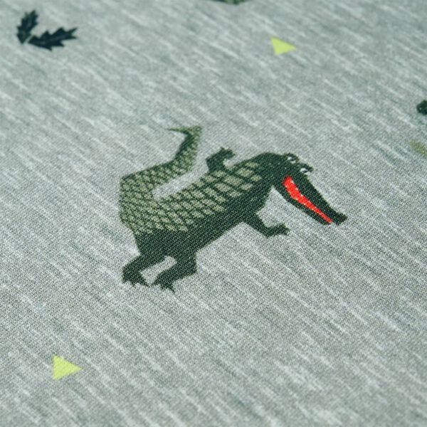 Dětská mikina světle khaki melanž 116