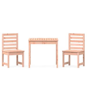 vidaXL 3d&iacute;ln&yacute; zahradn&iacute; bistro set masivn&iacute; dřevo douglasky