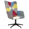 vidaXL Relaxačn&iacute; křeslo patchwork textil