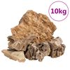 vidaXL Drač&iacute; kameny 10 kg hněd&eacute; 5&ndash;30 cm