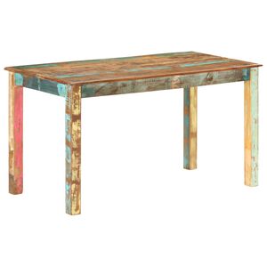 vidaXL J&iacute;deln&iacute; stůl masivn&iacute; recyklovan&eacute; dřevo 140 x 70 x 76 cm