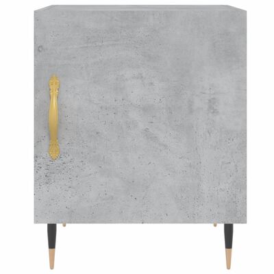 vidaXL Noční stolek betonově šedý 40 x 40 x 50 cm kompozitní dřevo