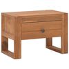 vidaXL Nočn&iacute; stolek 50 x 30 x 35 cm masivn&iacute; teakov&eacute; dřevo