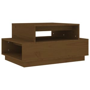 vidaXL Konferenčn&iacute; stolek medově hněd&yacute; 80x55x40,5 cm masivn&iacute; borovice
