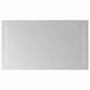 vidaXL LED koupelnov&eacute; zrcadlo Transparentn&iacute; 70 x 40 cm tvrzen&eacute; sklo