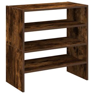 vidaXL Stohovateln&eacute; botn&iacute;ky 2 ks kouřov&yacute; dub 60x30x30,5 cm