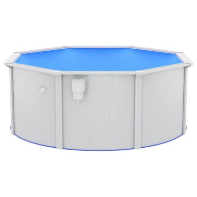 vidaXL Bazén s pískovým filtračním čerpadlem a žebříkem 300 x 120 cm