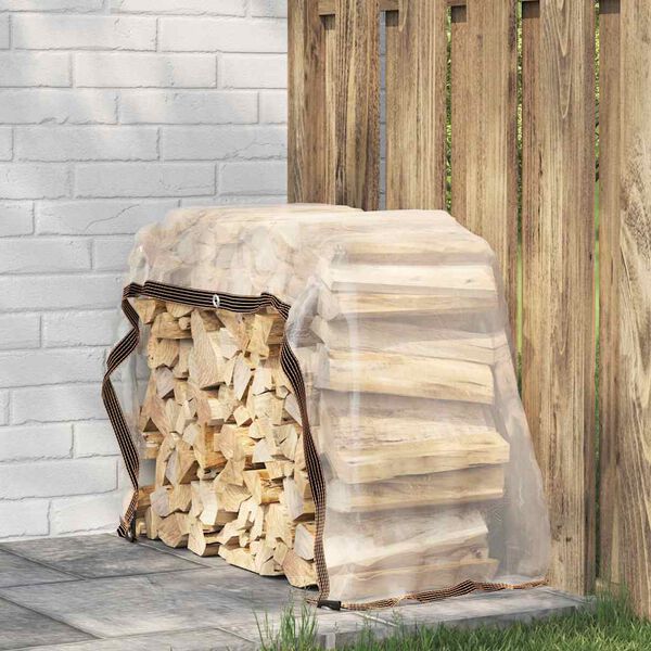 vidaXL Čirá plachta s oky 1x2 m PVC