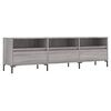 vidaXL TV skř&iacute;ňka &scaron;ed&aacute; sonoma 150 x 30 x 44,5 cm kompozitn&iacute; dřevo