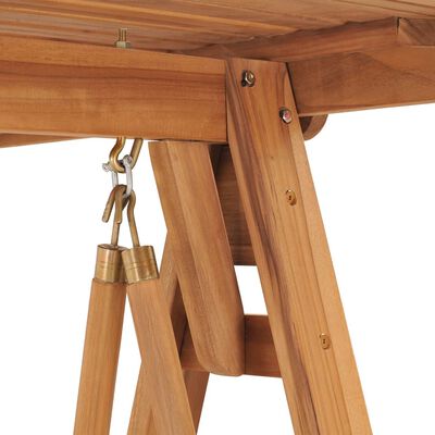 vidaXL Houpací lavice 170 cm masivní teakové dřevo
