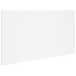 vidaXL Čelo postele b&iacute;l&eacute; 160 x 1,5 x 80 cm kompozitn&iacute; dřevo