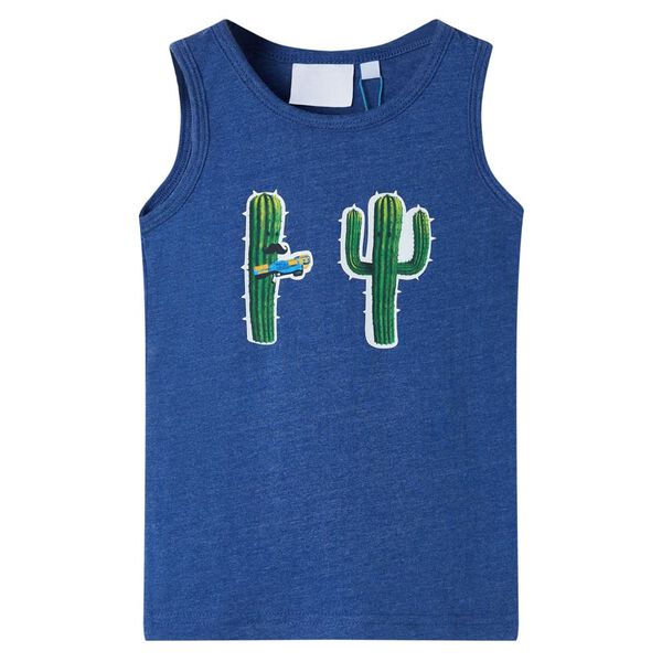 Dětsk&eacute; t&iacute;lko tmavě modr&aacute; melanž 104