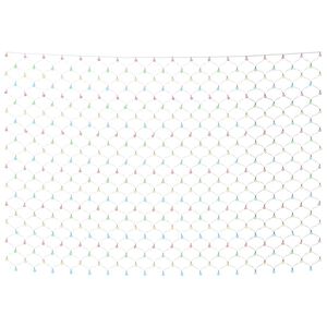 vidaXL Vánoční světelná síť barevná 3 x 2 m 204 LED vnitřní i venkovní