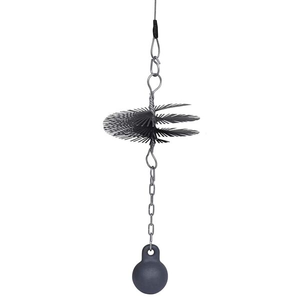 Kulat&yacute; kart&aacute;č na či&scaron;těn&iacute; kom&iacute;nů průměr 15 cm