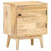 vidaXL Nočn&iacute; stolek 40 x 30 x 50 cm masivn&iacute; mangovn&iacute;kov&eacute; dřevo