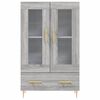 vidaXL Skř&iacute;ň highboard &scaron;ed&aacute; sonoma 69,5 x 31 x 115 cm kompozitn&iacute; dřevo