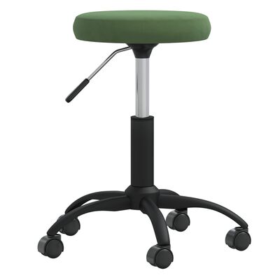 vidaXL Jídelní židle 4 ks tmavě zelené samet