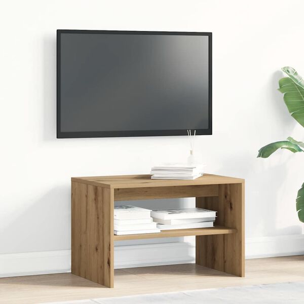 vidaXL TV stolek dub artisan 60x40x40 cm kompozitn&iacute; dřevo