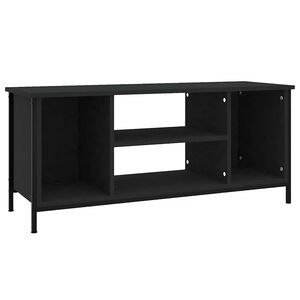 vidaXL TV skř&iacute;ňka čern&aacute; 102 x 35 x 45 cm kompozitn&iacute; dřevo