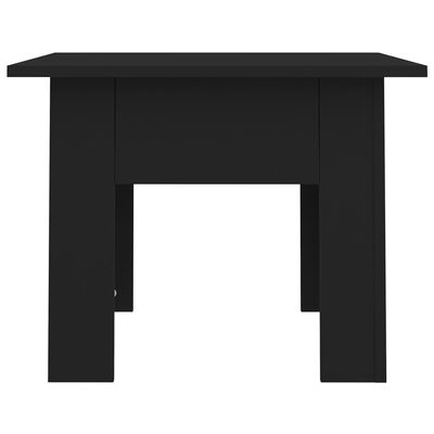 vidaXL Konferenční stolek černý 55 x 55 x 42 cm dřevotříska