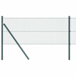 vidaXL Zemn&iacute; upevněn&iacute; svařovan&eacute; dr&aacute;těn&eacute; ploty 50 x 0,5 m Zelen&aacute;