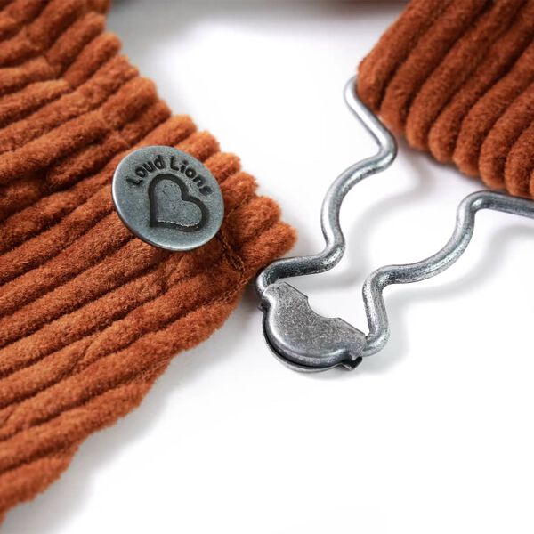 Dětsk&eacute; man&scaron;estrov&eacute; &scaron;aty s laclem koňakov&eacute; 140