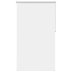 vidaXL Roleta zatemňovac&iacute; b&iacute;l&aacute; 120x210cm &scaron;&iacute;řka l&aacute;tky 116,6cm polyester