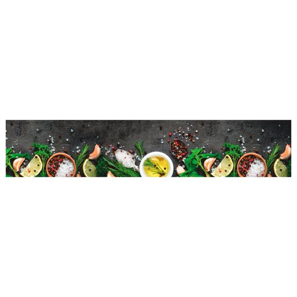 vidaXL Kuchyňsk&yacute; koberec omyvateln&yacute; Kořen&iacute; 60 x 300 cm samet