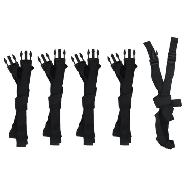 Šedá přikrývka pro člun, délka 427-488 cm, šířka 229 cm