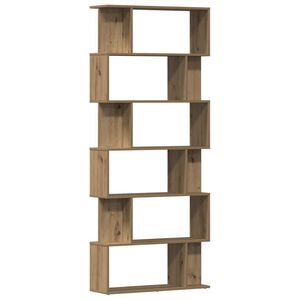 vidaXL Knihovna dub artisan 80x24x192 cm kompozitn&iacute; dřevo