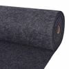 vidaXL Koberec Antracitov&aacute; 1,2 x 10 m Polyester