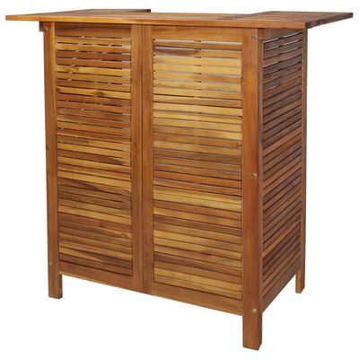 vidaXL Barový stůl 110 x 50 x 105 cm masivní akáciové dřevo