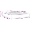 vidaXL Postel s &uacute;ložn&yacute;m prostorem s matrac&iacute; Taupe 160 x 200 cm textil