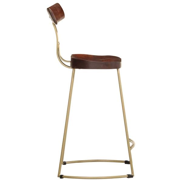 vidaXL Barov&eacute; stoličky 2 ks 49x43x88 cm Masivn&iacute; dřevo Mango