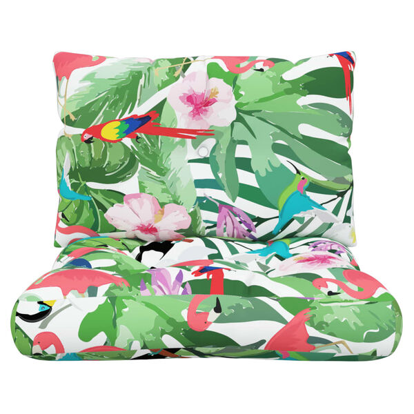 vidaXL Podušky na nábytek z palet 2 ks vícebarevné oxford