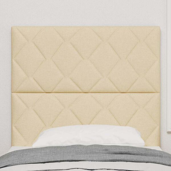 vidaXL Čelo postele Kr&eacute;mov&aacute; 100 cm textil