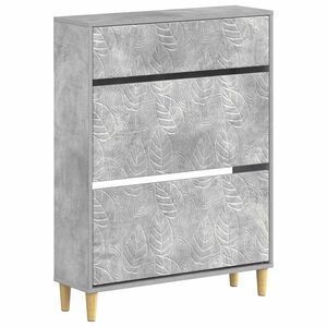 vidaXL Skř&iacute;ň na obuv DELFT 78 x 24 x 103 cm Kompozitn&iacute; dřevo